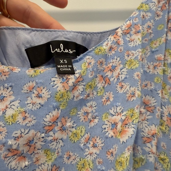 Lulus Sunny Bliss Light Blue Floral Print Tiered Maxi Dress - Picture 16 of 16